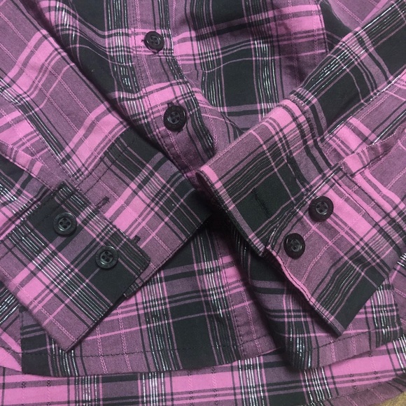 GUESS 🍁 Plaid Button Up | Size Small | S - Picture 6 of 6